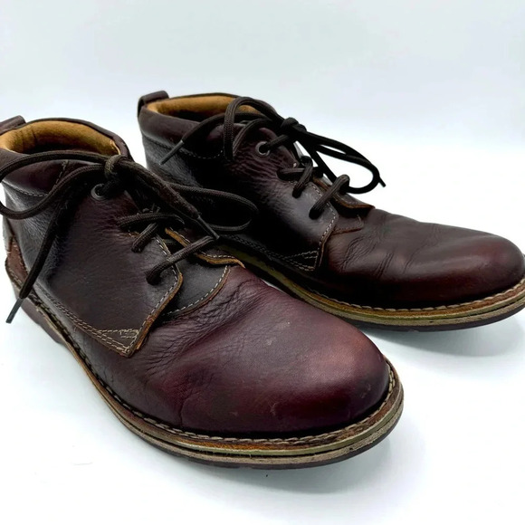Men’s Clark’s Boots vguc size 11. Leather and suede uppers - Picture 1 of 8